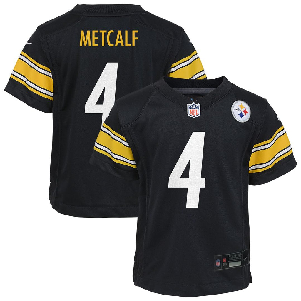 D.K. Metcalf Pittsburgh Steelers Toddler Team Game Jersey - Black