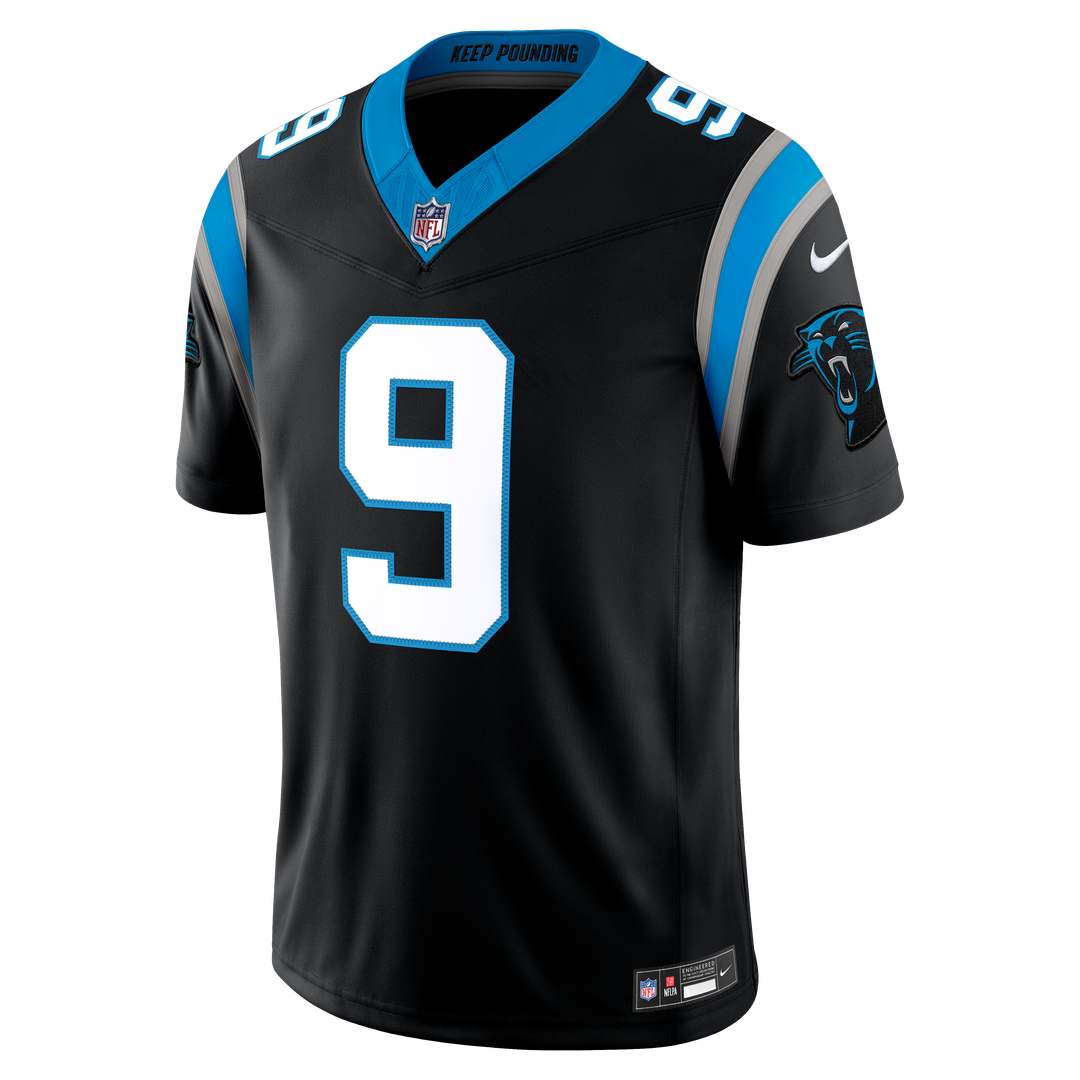 Bryce Young Carolina Panthers Team Vapor F.U.S.E. Stitched Limited Jersey - Black