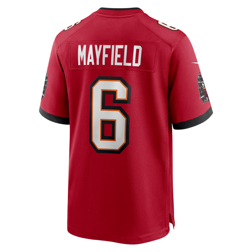 Baker Mayfield Tampa Bay Buccaneers Alternate Game Player Jersey - Pewter