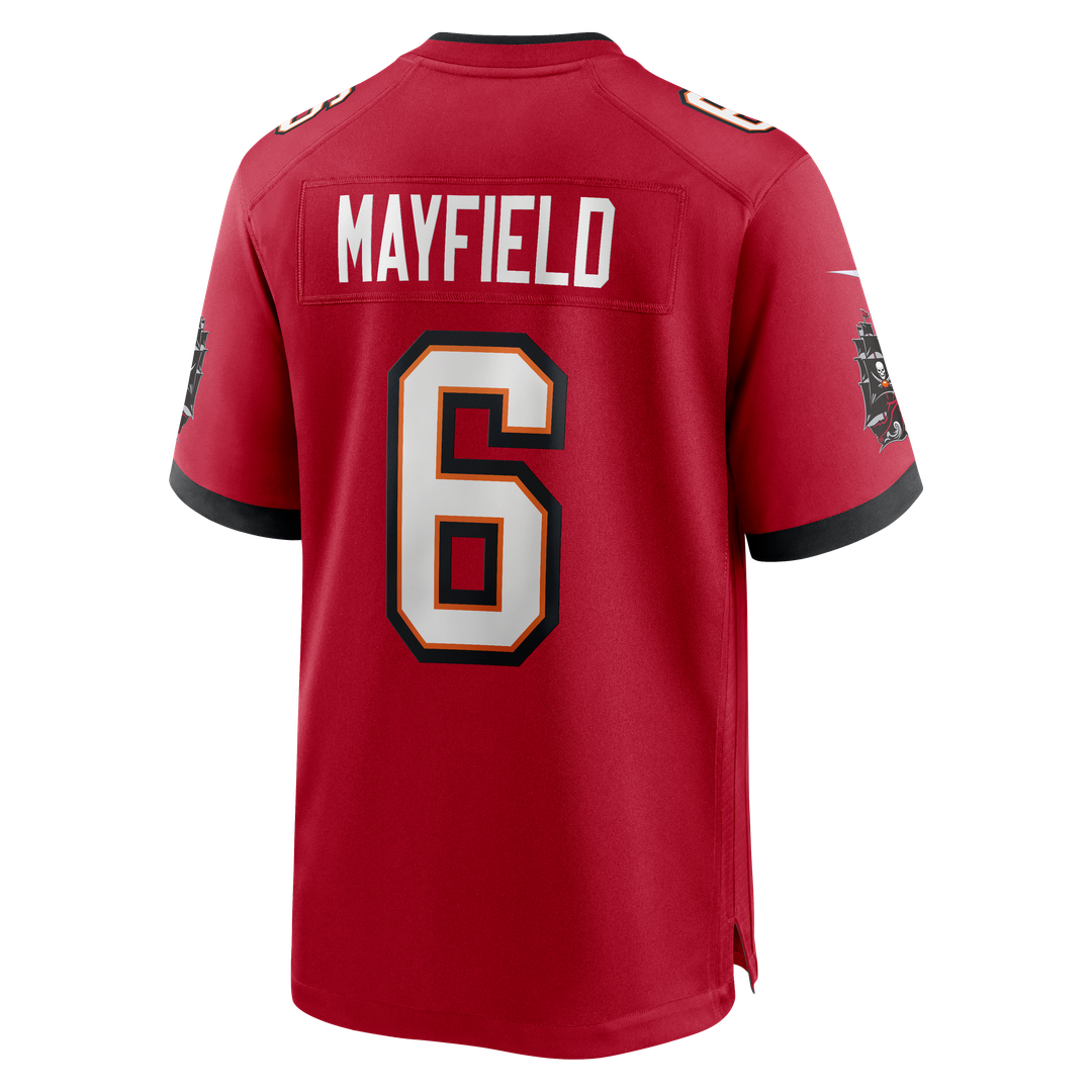 Baker Mayfield Tampa Bay Buccaneers Alternate Game Player Jersey - Pewter