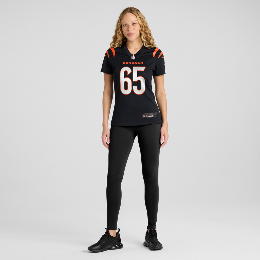 Connor Lew Cincinnati Bengals Women's Team Game Jersey - Black