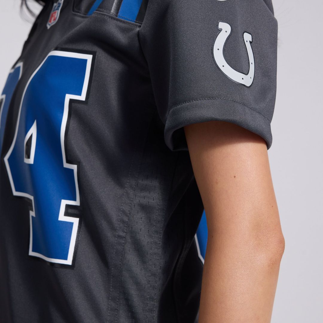 Tyler Warren Indianapolis Colts Women's 2026 Rivalries Collection Game Jersey - Anthracite