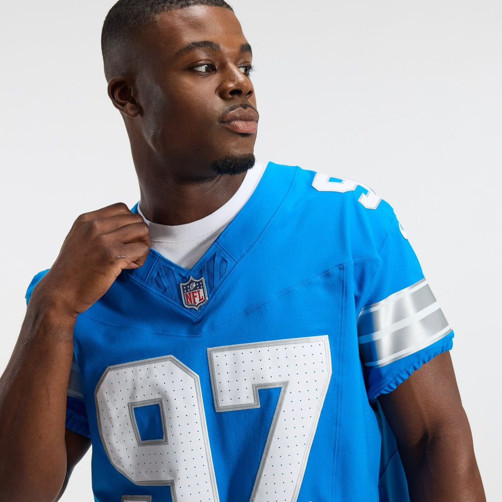 Aidan Hutchinson Detroit Lions Alternate Vapor F.U.S.E. Elite Jersey - Blue