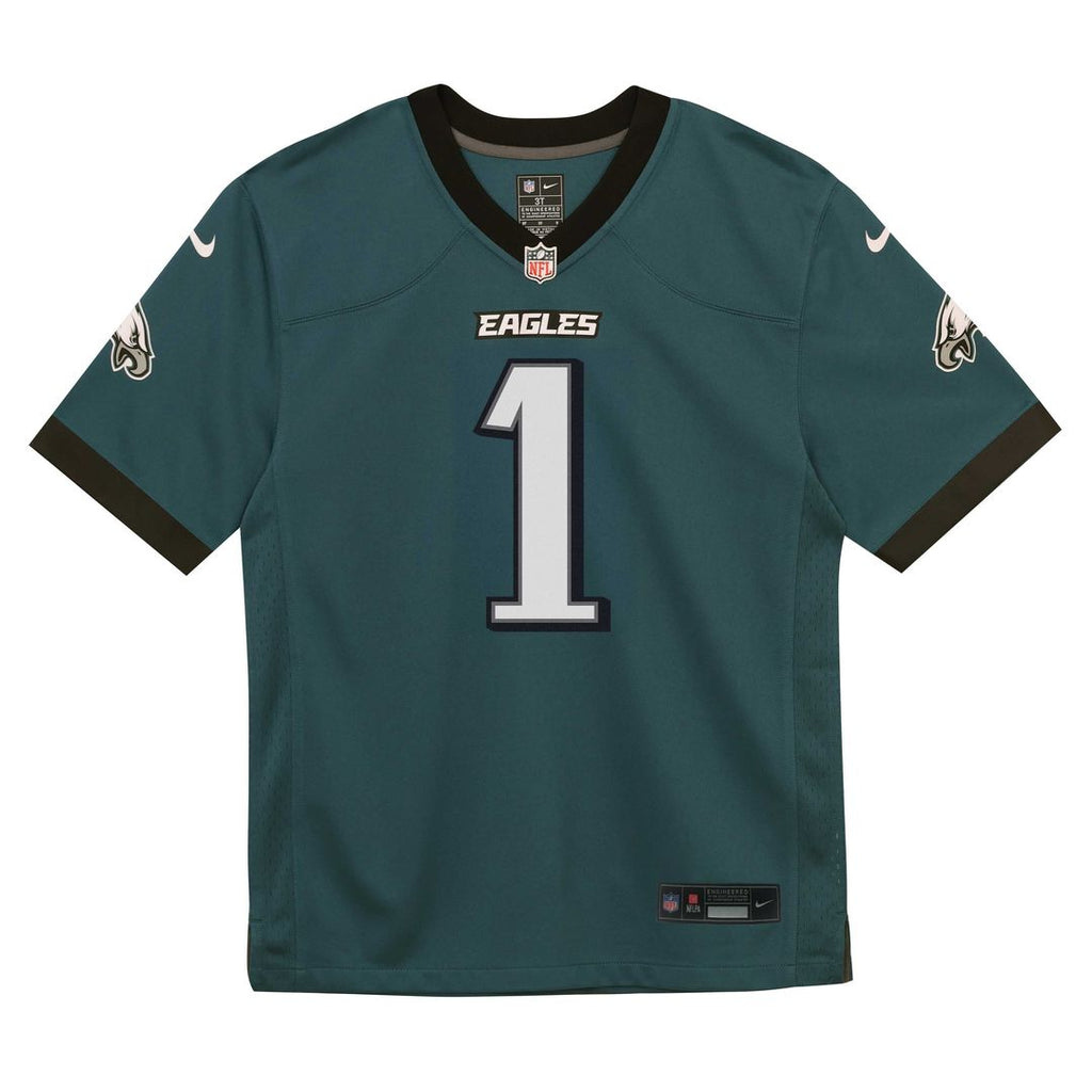 Jalen Hurts Philadelphia Eagles Infant Team Game Jersey - Midnight Green