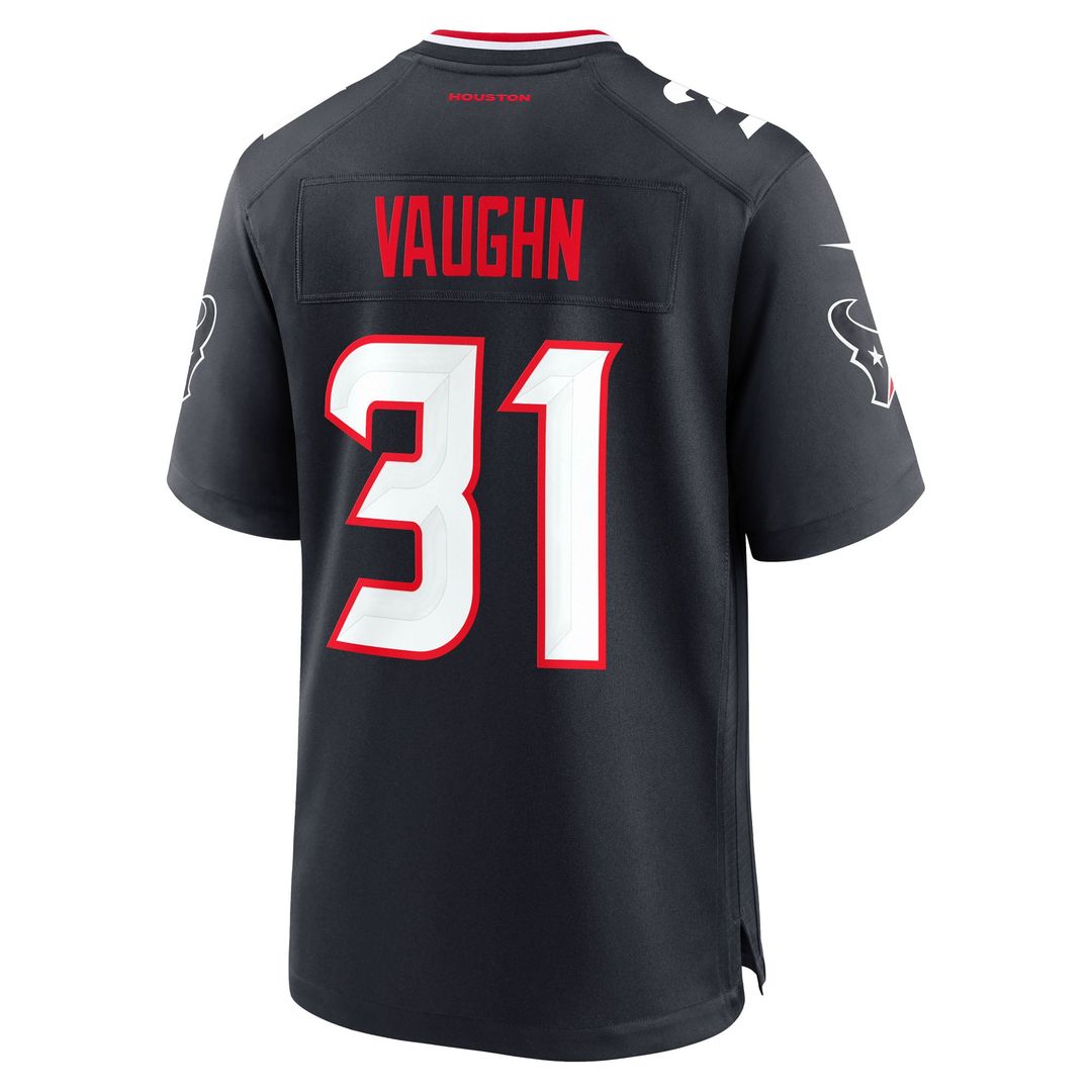 Deuce Vaughn Houston Texans Team Game Jersey - Navy