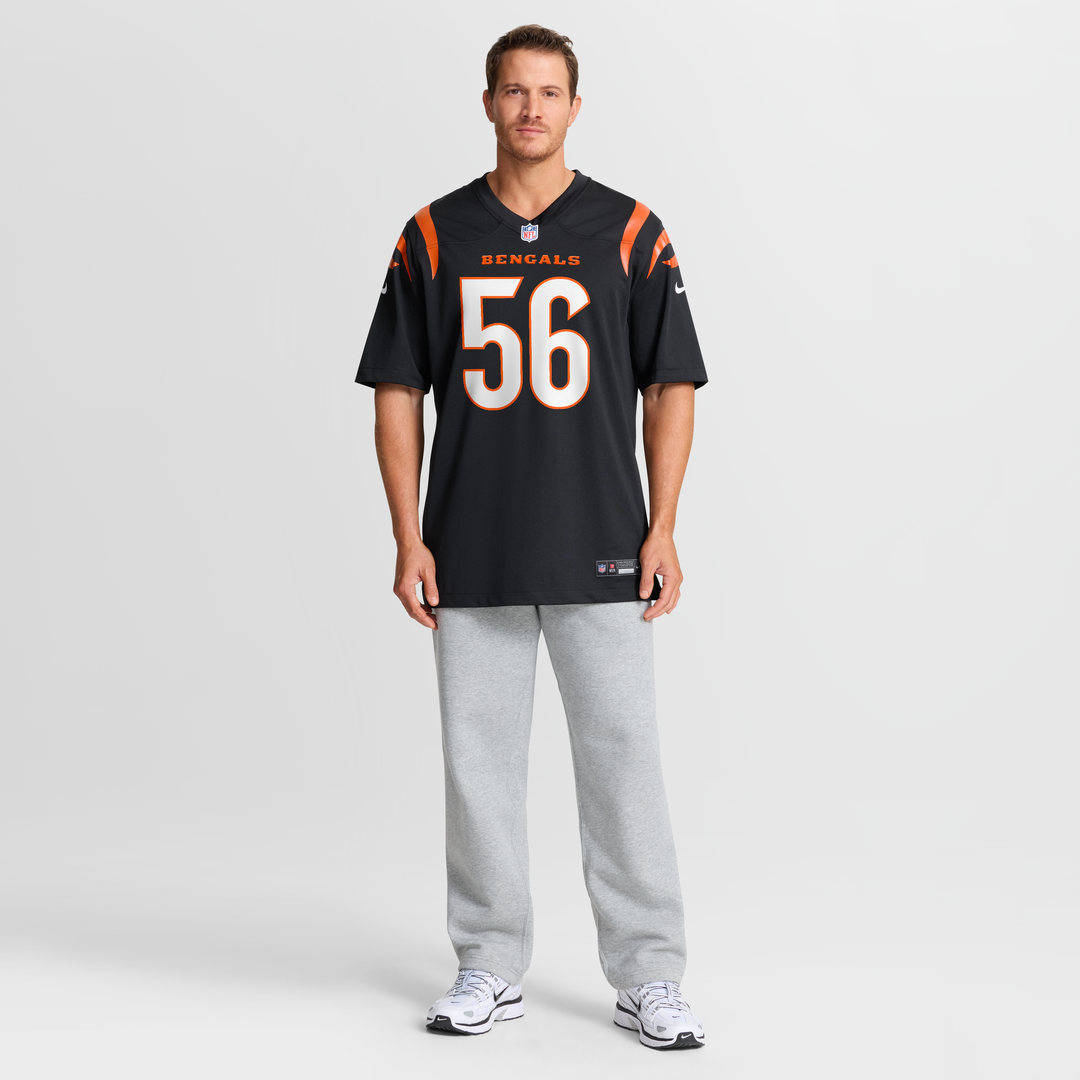 Garmon Randolph Cincinnati Bengals Team Game Jersey - Black