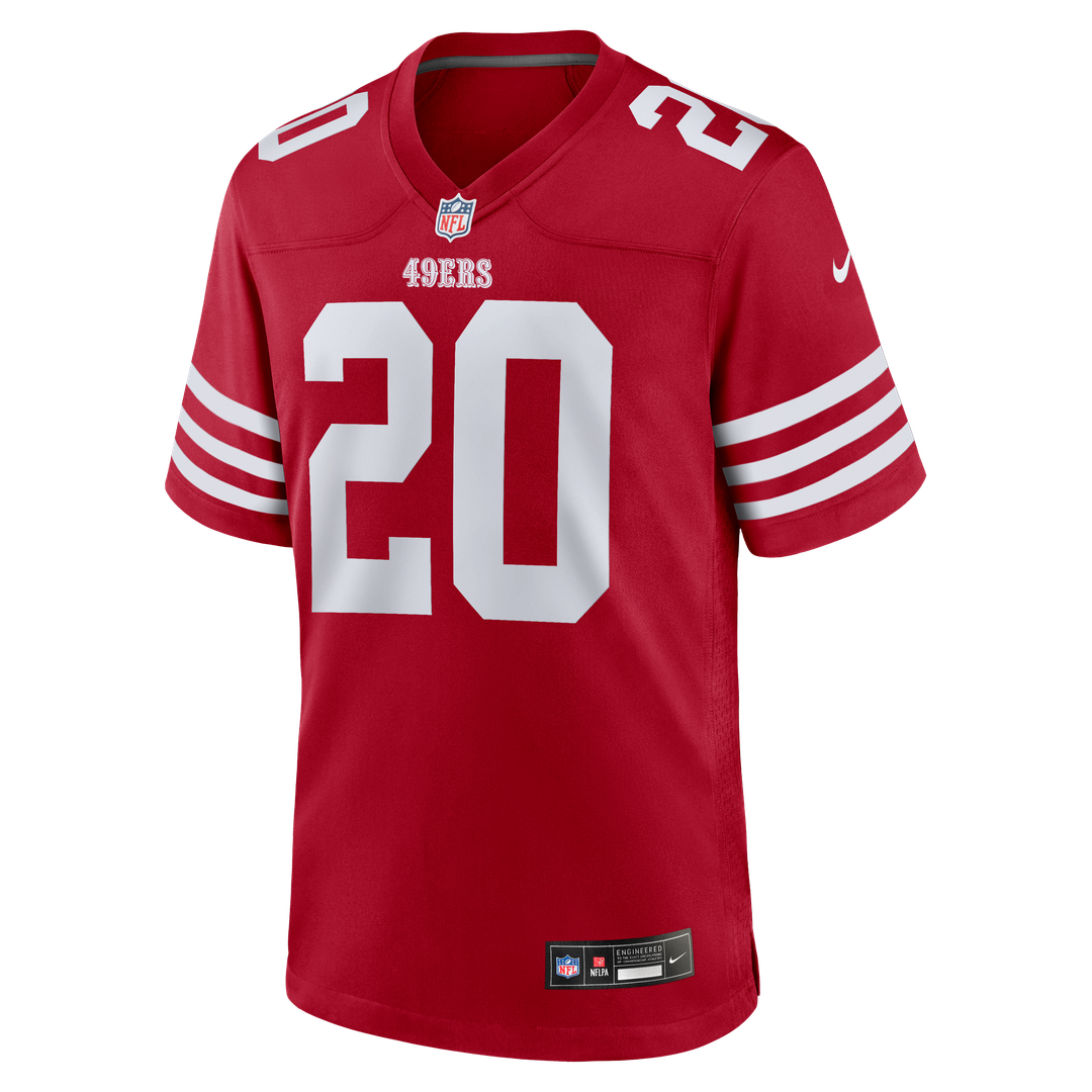 Upton Stout San Francisco 49ers Team Game Jersey - Scarlet