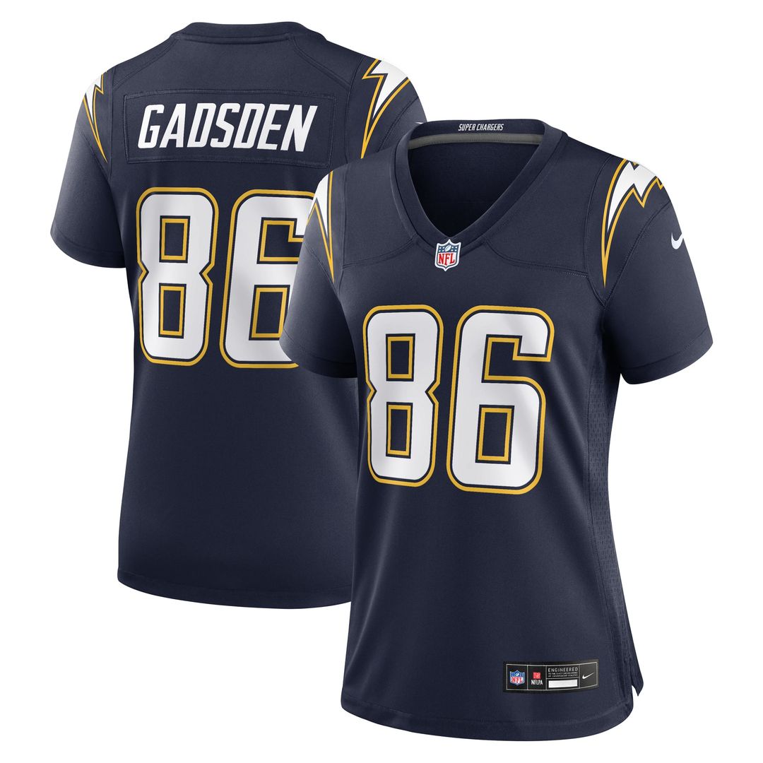 Oronde Gadsden Los Angeles Chargers Women's Team Game Jersey - Powder Blue