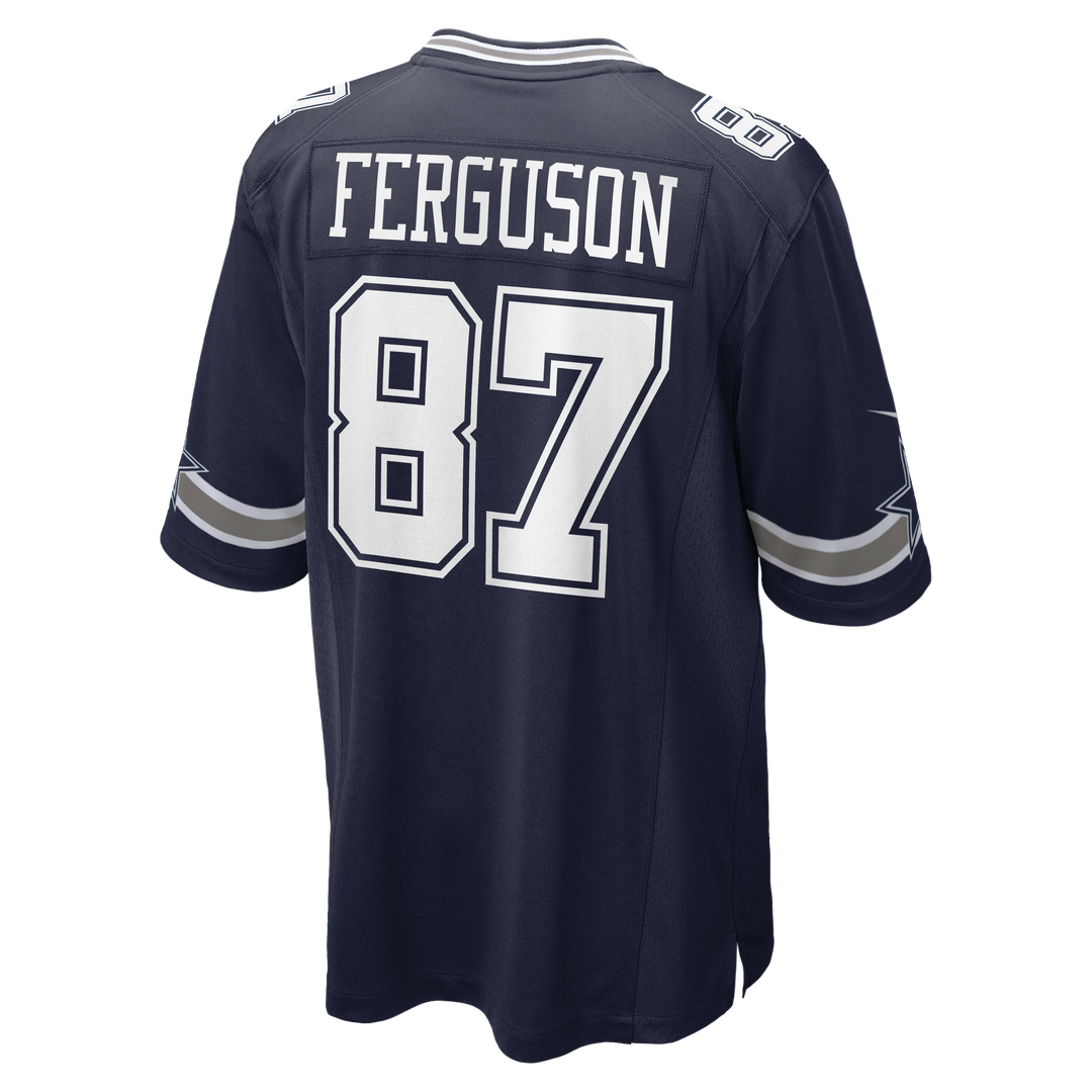 Jake Ferguson Dallas Cowboys Team Game Jersey - Navy