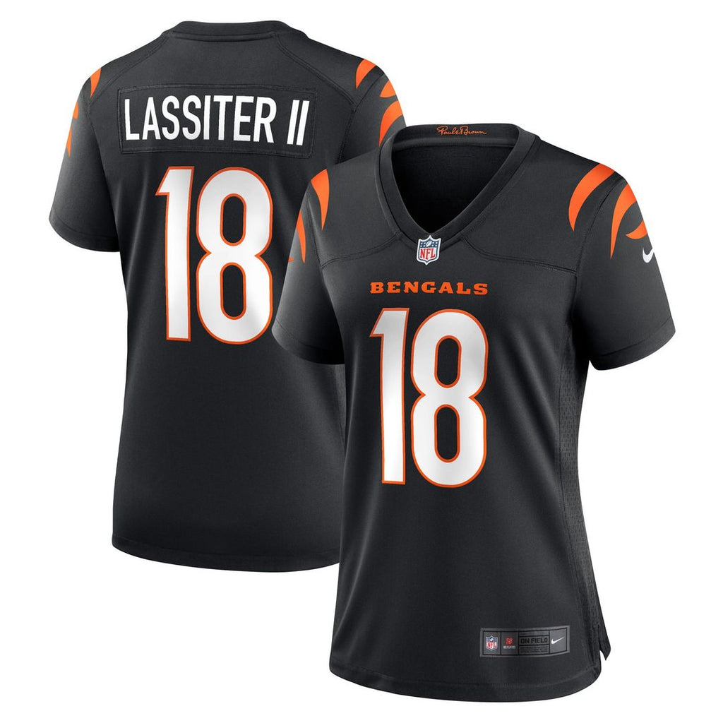 Kwamie Lassiter II Cincinnati Bengals Women's Game Player Jersey - Black