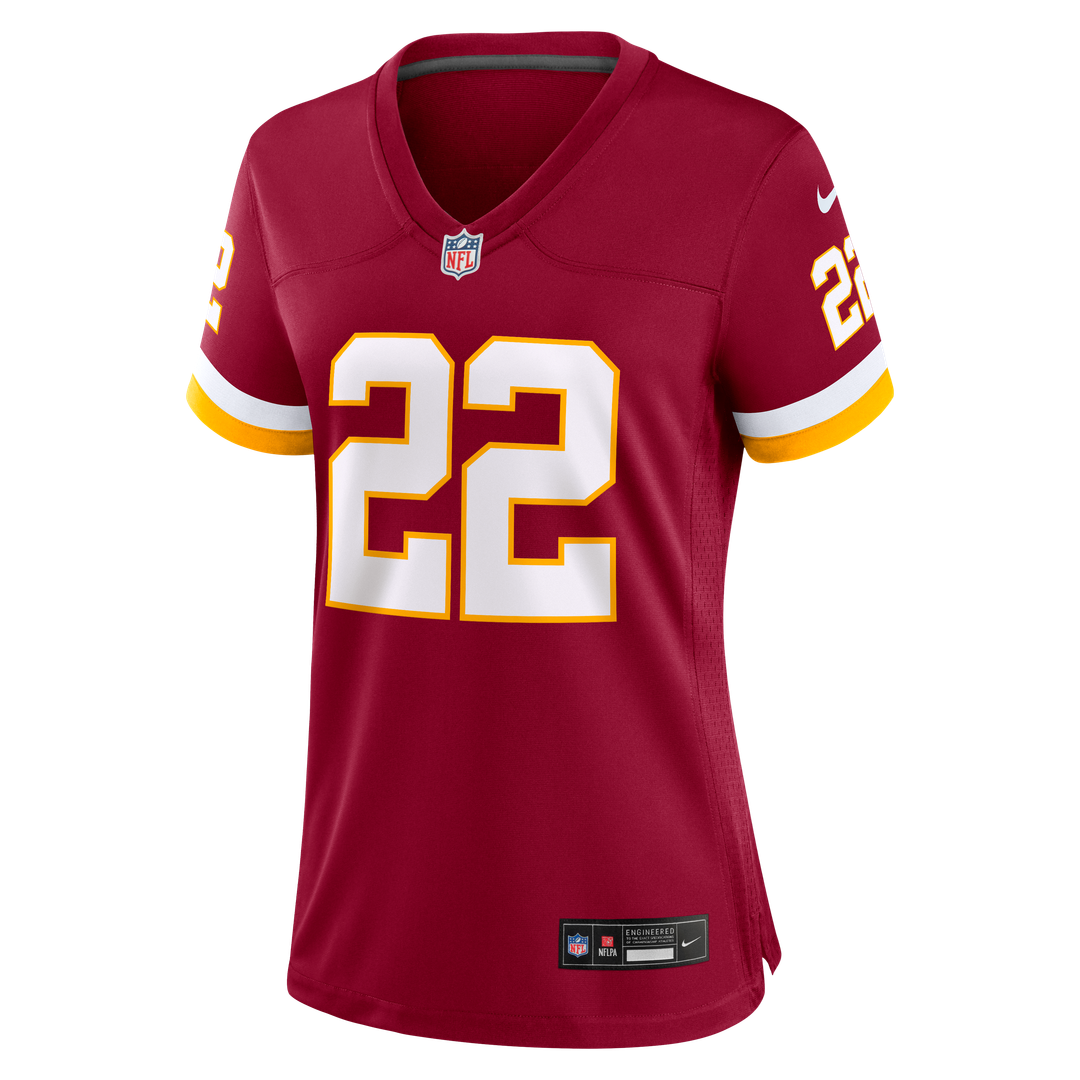 Jacory Croskey - Merritt Washington Commanders Women's Game Jersey - Burgundy