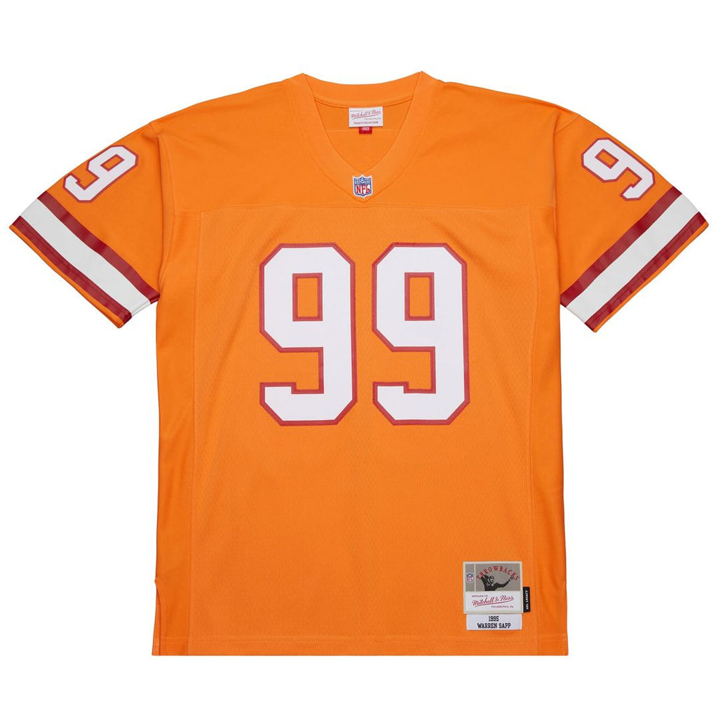 Warren Sapp Tampa Bay Buccaneers 2002 Legacy Replica Jersey - Red