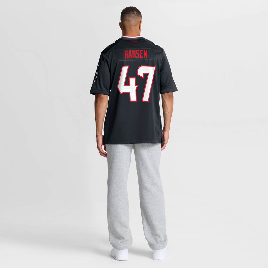 Louis Hansen Houston Texans Team Game Jersey - Navy