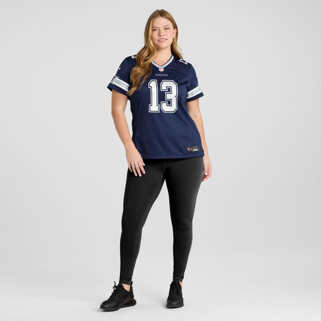 Caleb Downs Dallas Cowboys Women's Alternate Game Jersey - White