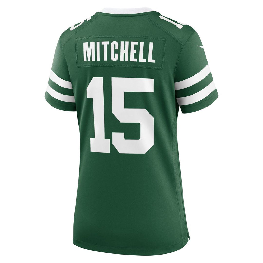 Adonai Mitchell New York Jets Women's Team Game Jersey - Legacy Green