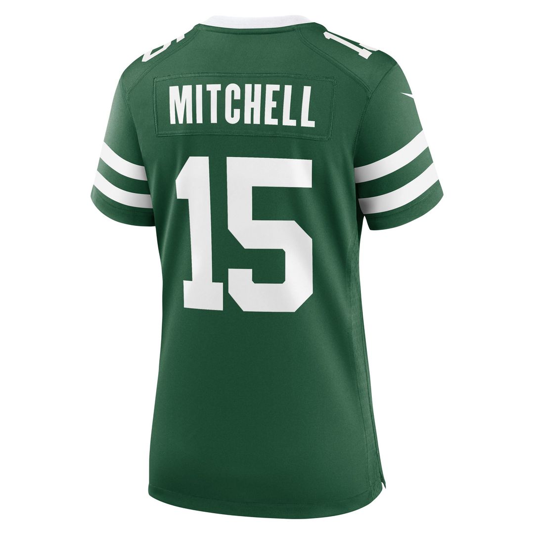 Adonai Mitchell New York Jets Women's Team Game Jersey - Legacy Green
