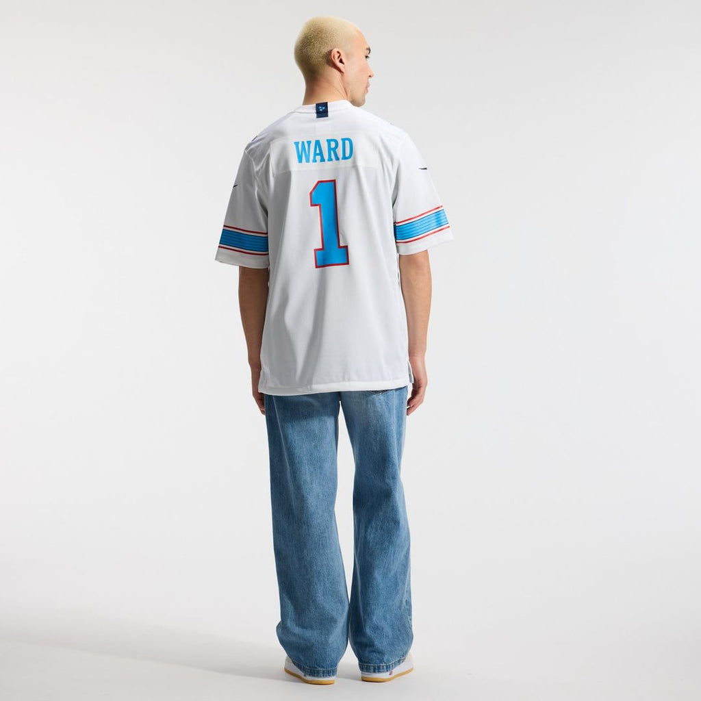Cameron Ward Tennessee Titans Game Jersey - White