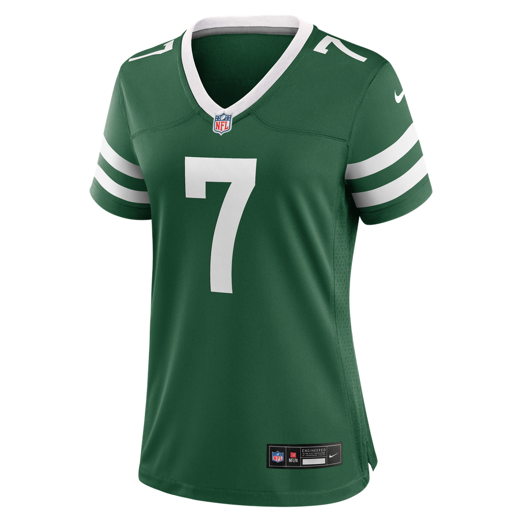Geno Smith New York Jets Women's Game Jersey - Legacy Green