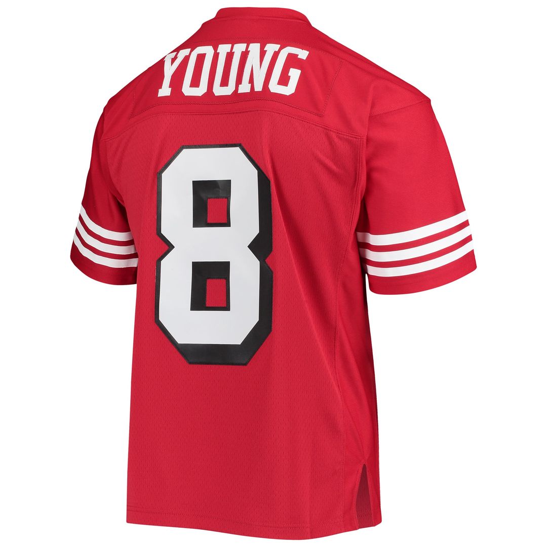 Steve Young San Francisco 49ers Legacy Replica Jersey - Scarlet