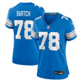 Ben Bartch Detroit Lions Women's Team Game Jersey - Blue