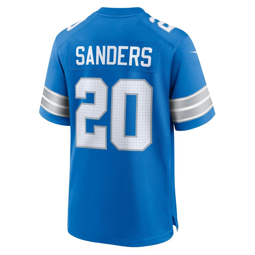 Barry Sanders Detroit Lions 2nd Alternate Retired Player Game Jersey - Black