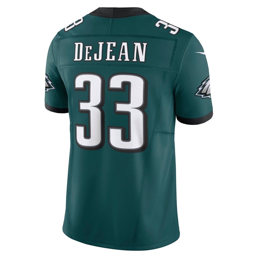 Cooper DeJean Philadelphia Eagles Team Vapor F.U.S.E. Limited Jersey - Midnight Green