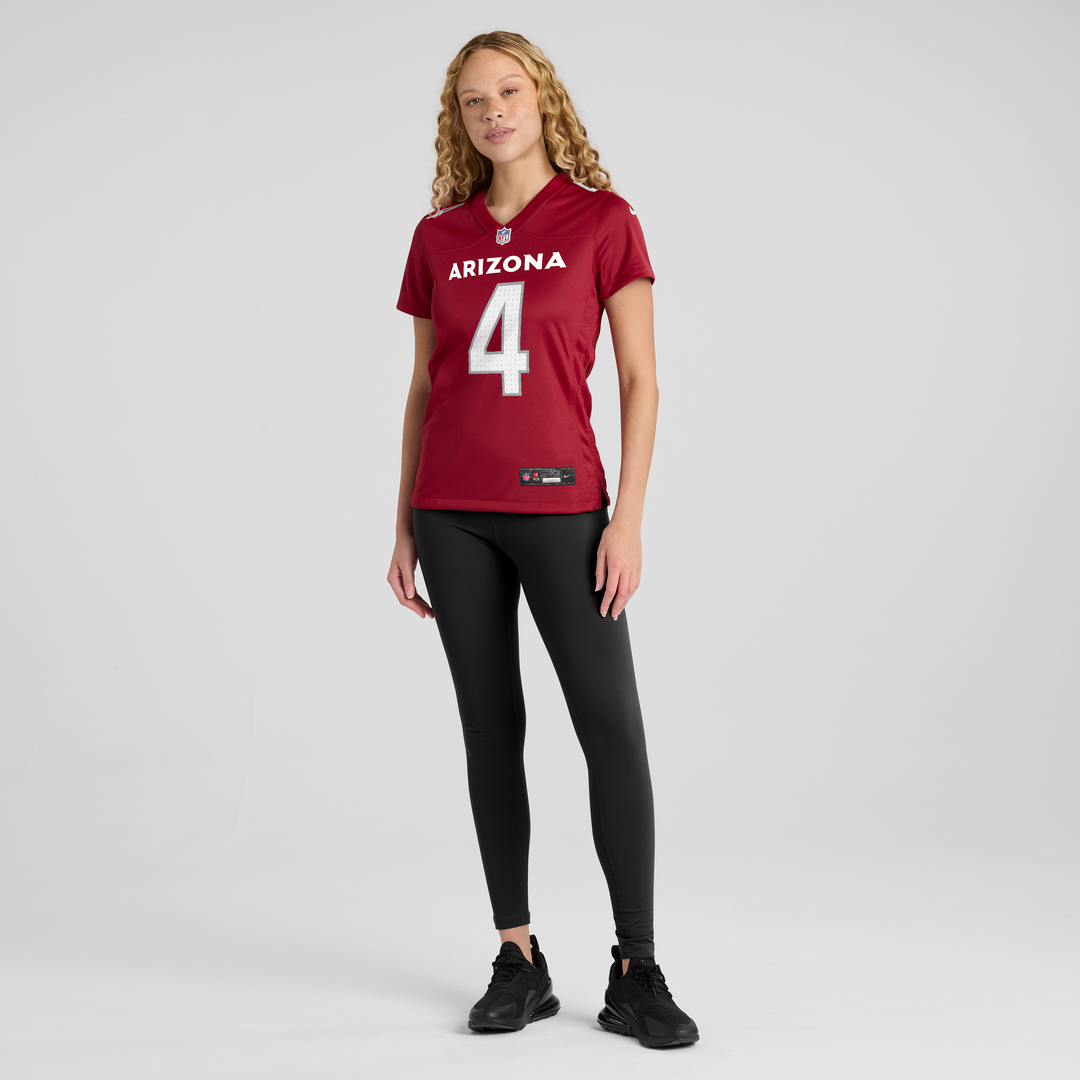 Jeremiyah Love Arizona Cardinals Women's Game Jersey - White