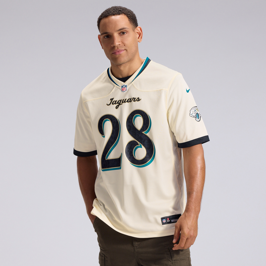 Fred Taylor Jacksonville Jaguars 2026 Rivalries Collection Game Jersey - Natural