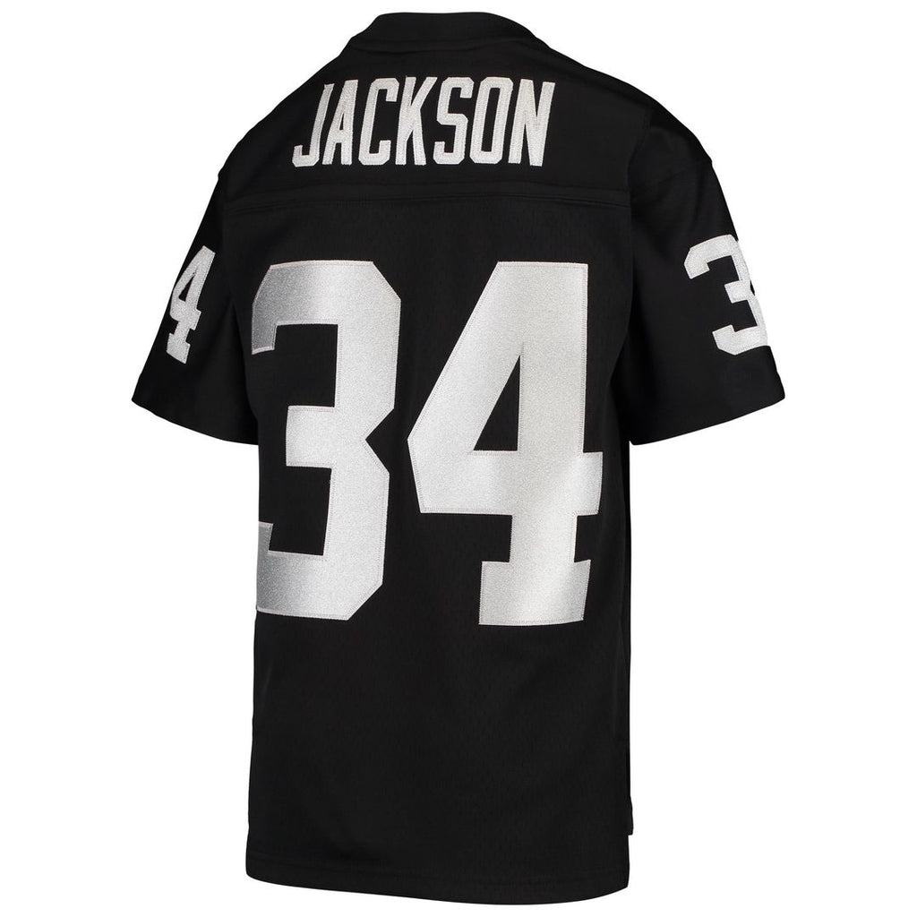 Bo Jackson Las Vegas Raiders Youth 1988 Legacy Retired Player Jersey - Black