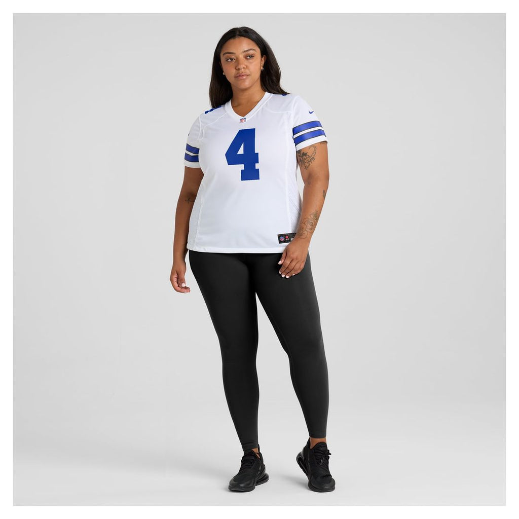 Dak Prescott Dallas Cowboys Women's Team Game Jersey - White