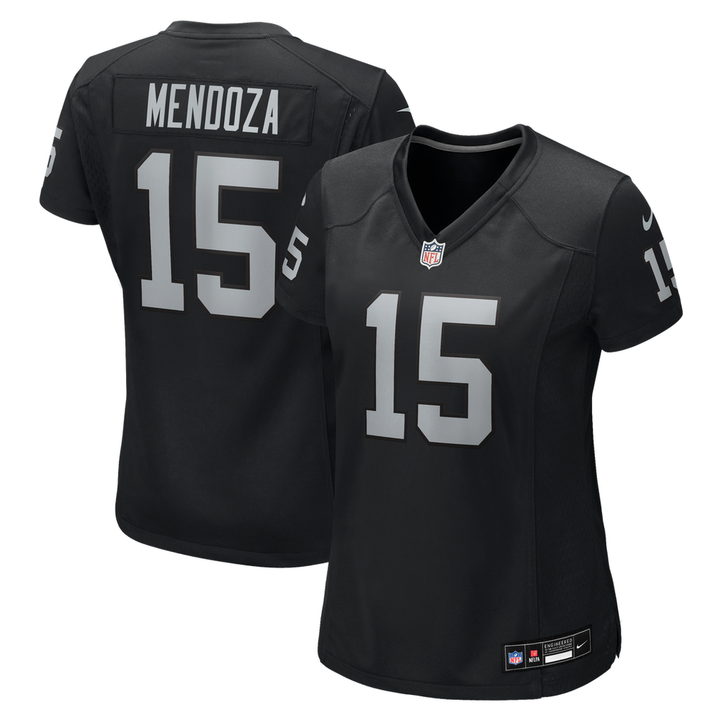 Fernando Mendoza Las Vegas Raiders Women's Team Game Player Jersey - Black