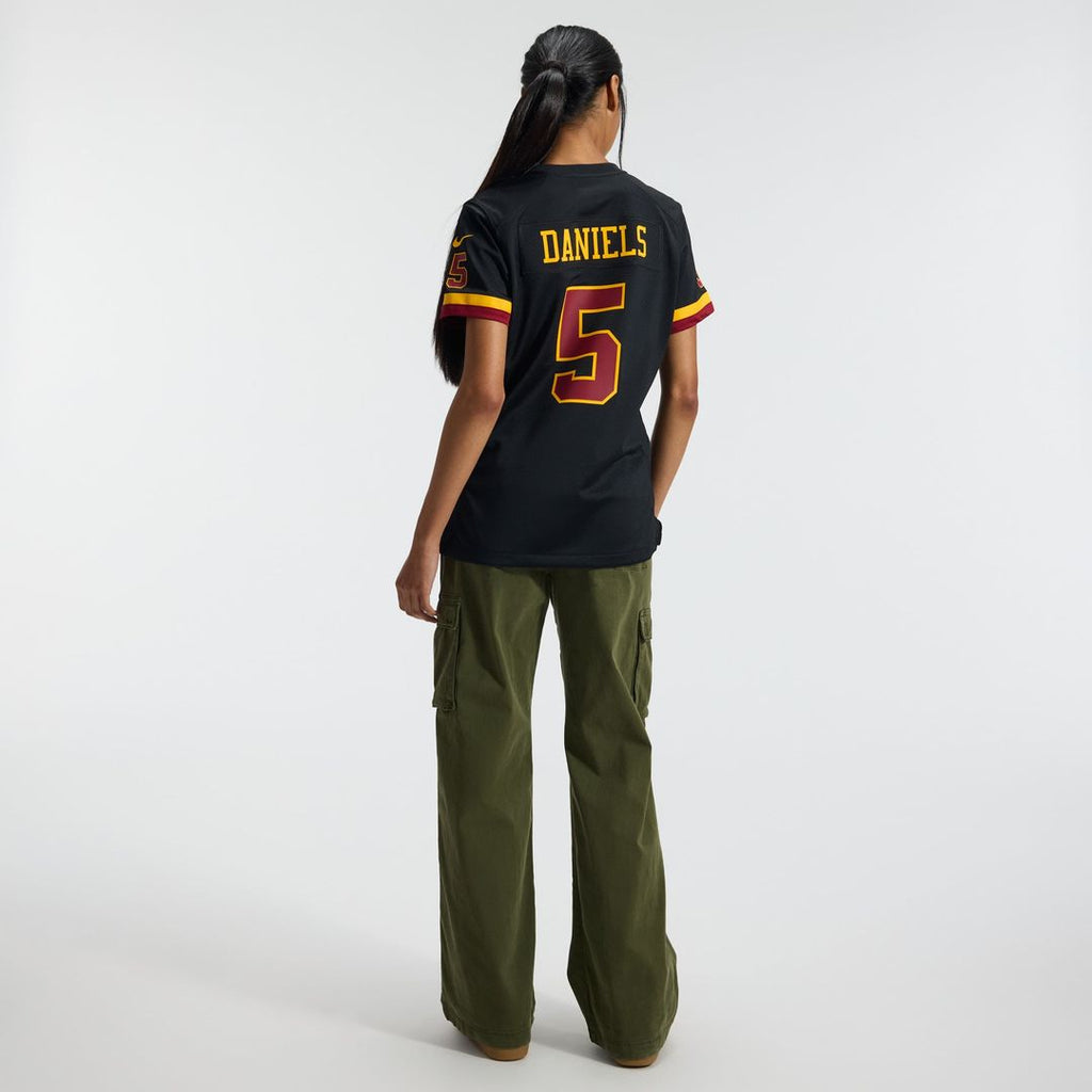 Jayden Daniels Washington Commanders Women's Game Super Bowl Era Jersey - White