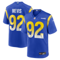 Harrison Mevis Los Angeles Rams Team Game Jersey - Royal