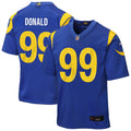 Aaron Donald Los Angeles Rams Youth Game Jersey - Royal