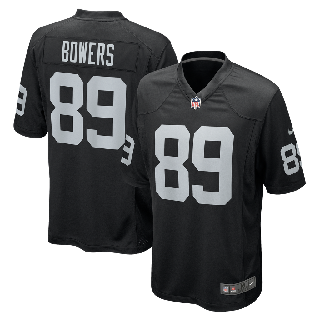 Brock Bowers Las Vegas Raiders Player Game Jersey - Black