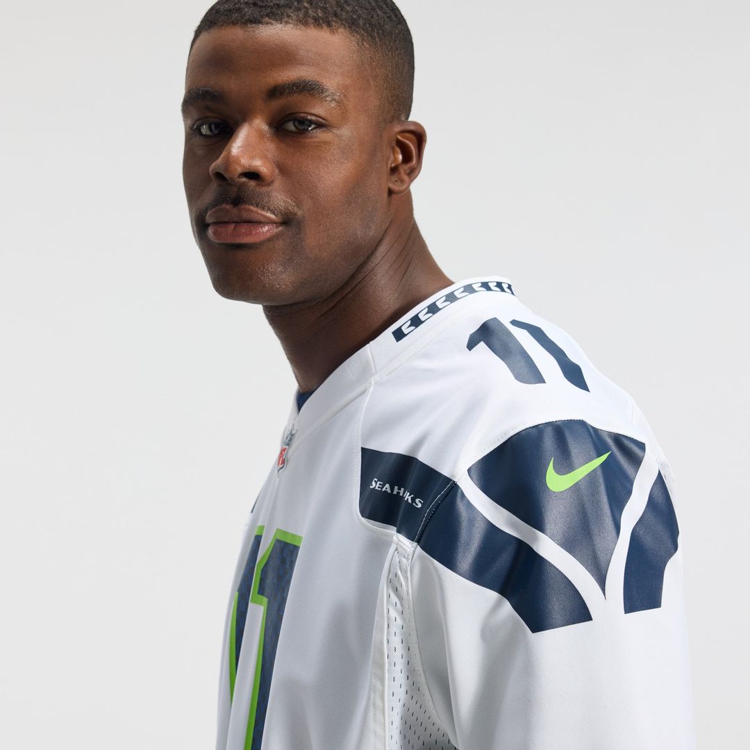 Jaxon Smith - Njigba Seattle Seahawks Game Jersey - White