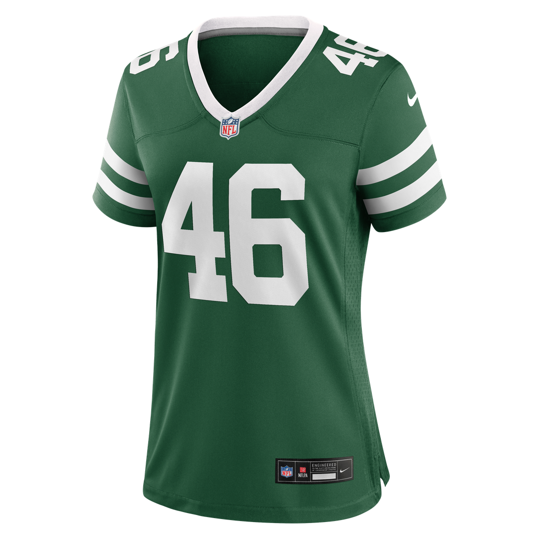Joseph Ossai New York Jets Women's Team Game Jersey - Legacy Green