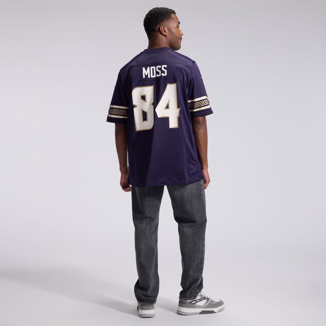 Randy Moss Minnesota Vikings 2026 Rivalries Collection Game Jersey - Purple
