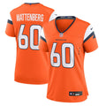 Luke Wattenberg Denver Broncos Women's Team Game Jersey - Orange