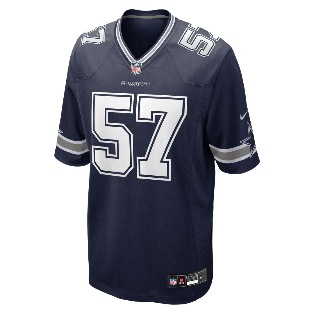 Malachi Lawrence Dallas Cowboys Game Jersey - White