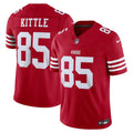 George Kittle San Francisco 49ers Team Vapor F.U.S.E. Stitched Limited Jersey - Scarlet
