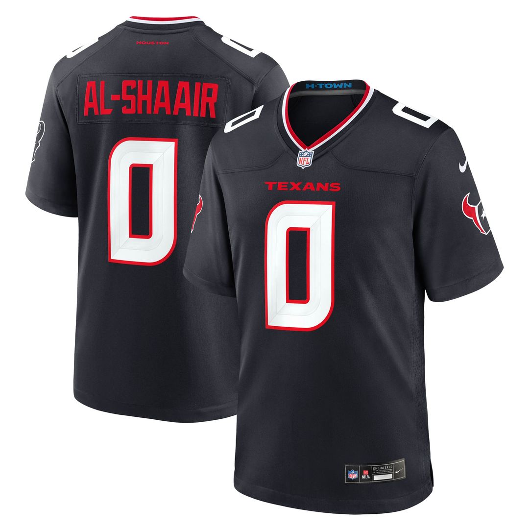 Azeez Al - Shaair Houston Texans Alternate Game Jersey - Red