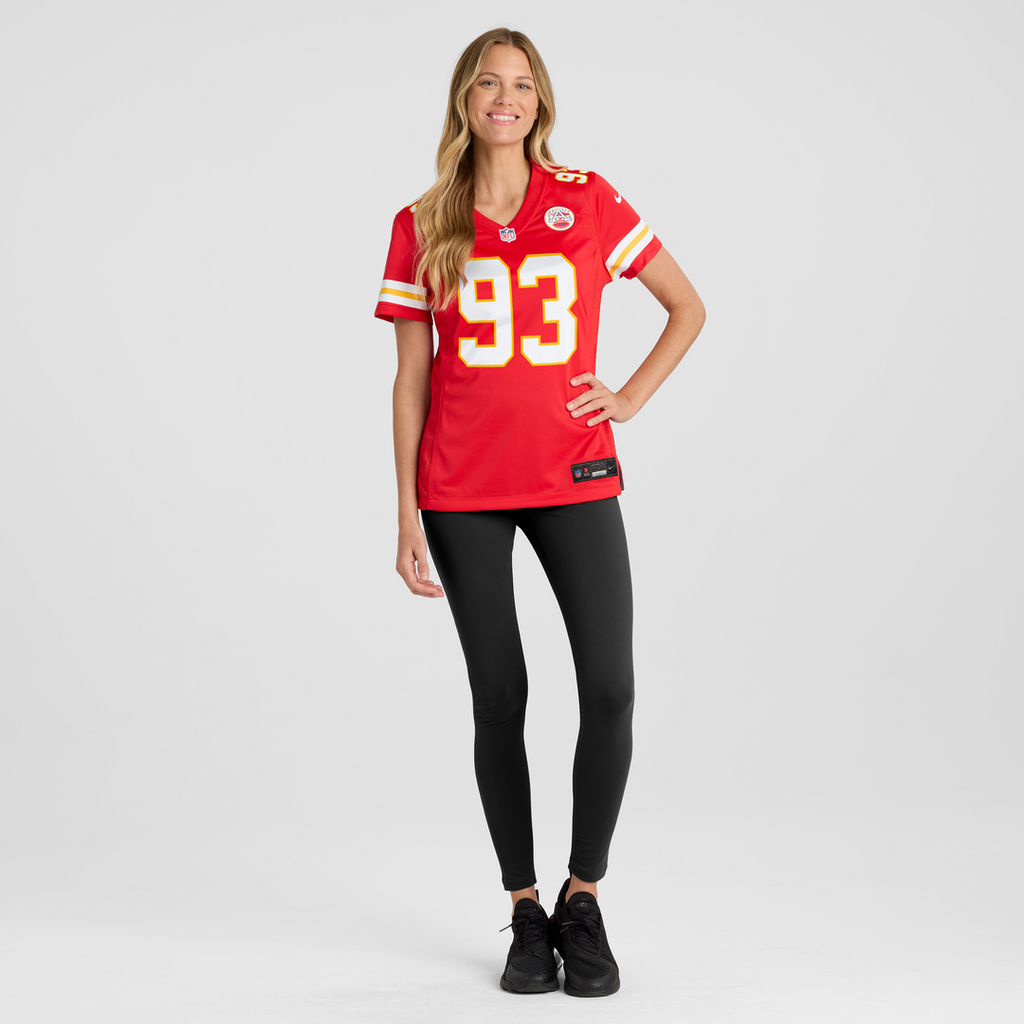 Zacch Pickens Kansas City Chiefs Women's Team Game Jersey - Red