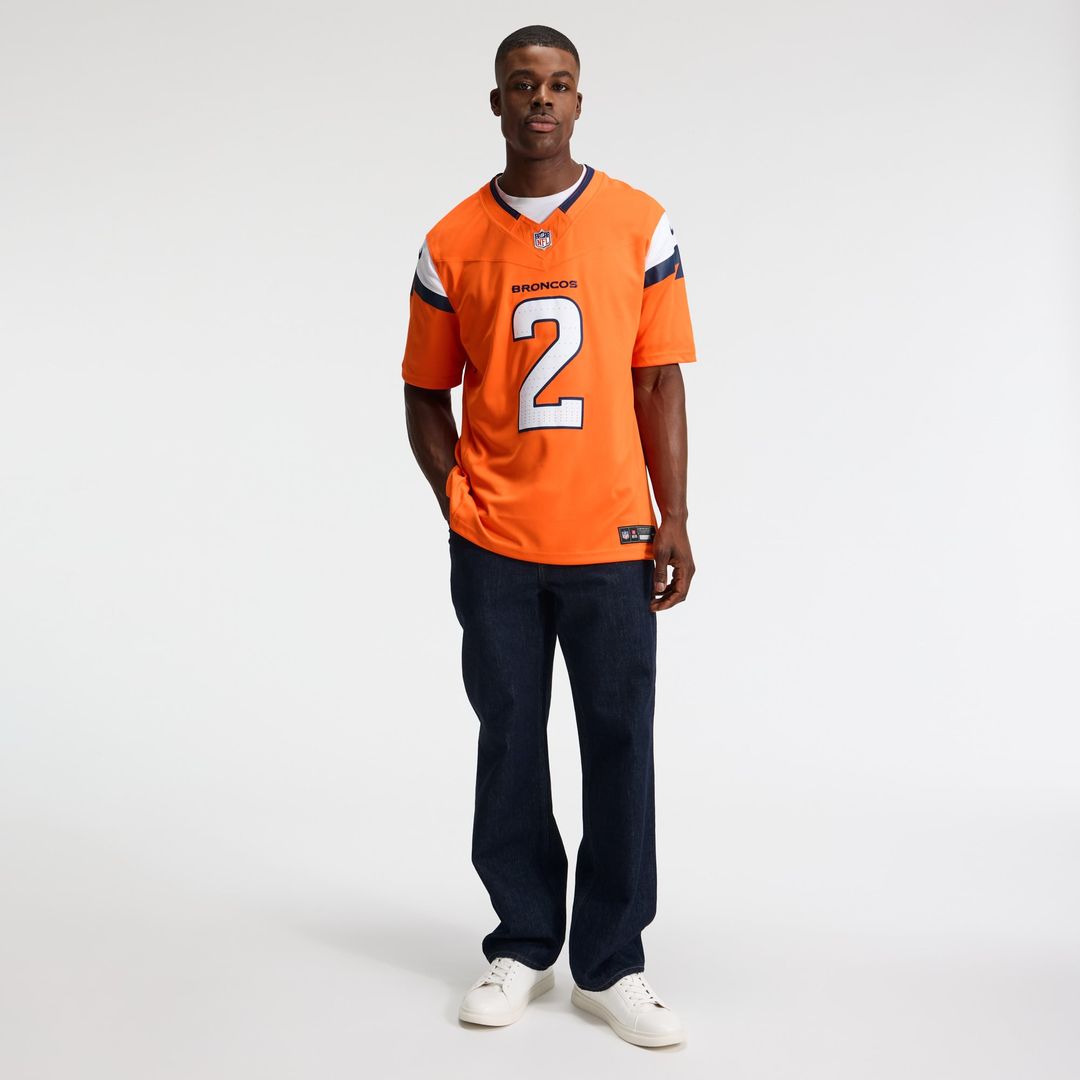 Patrick Surtain II Denver Broncos Team Vapor F.U.S.E. Stitched Limited Jersey - Orange