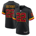 Jacory Croskey - Merritt Washington Commanders Hail Raiser Alternate Game Jersey - Black