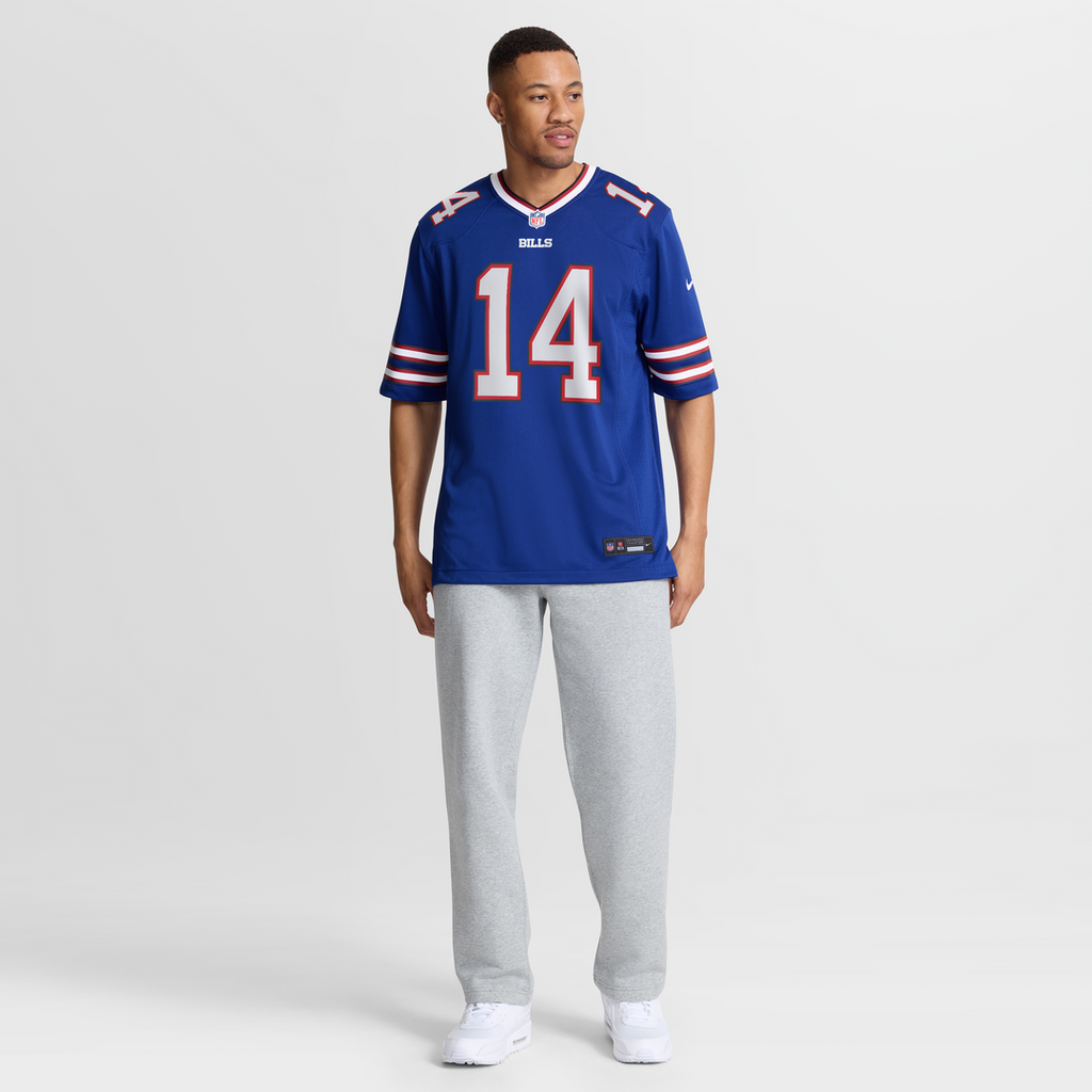 Frank Reich Buffalo Bills Game Retired Player Jersey - Royal