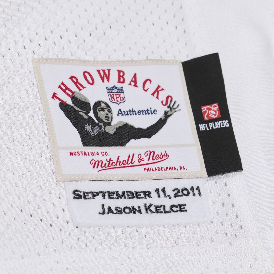 Jason Kelce Philadelphia Eagles 2011 Authentic Throwback Jersey - White