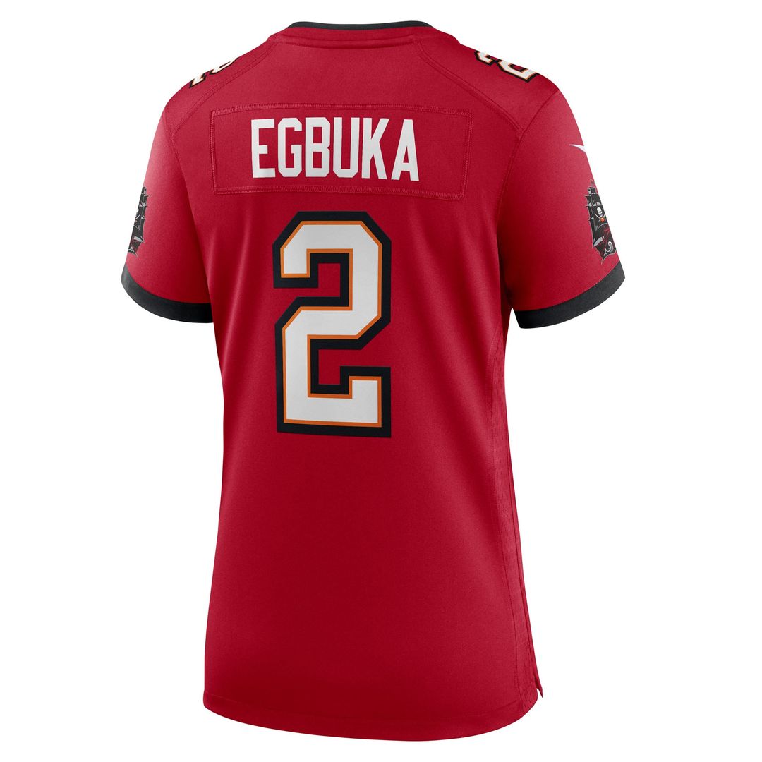 Emeka Egbuka Tampa Bay Buccaneers Women's Game Jersey - White