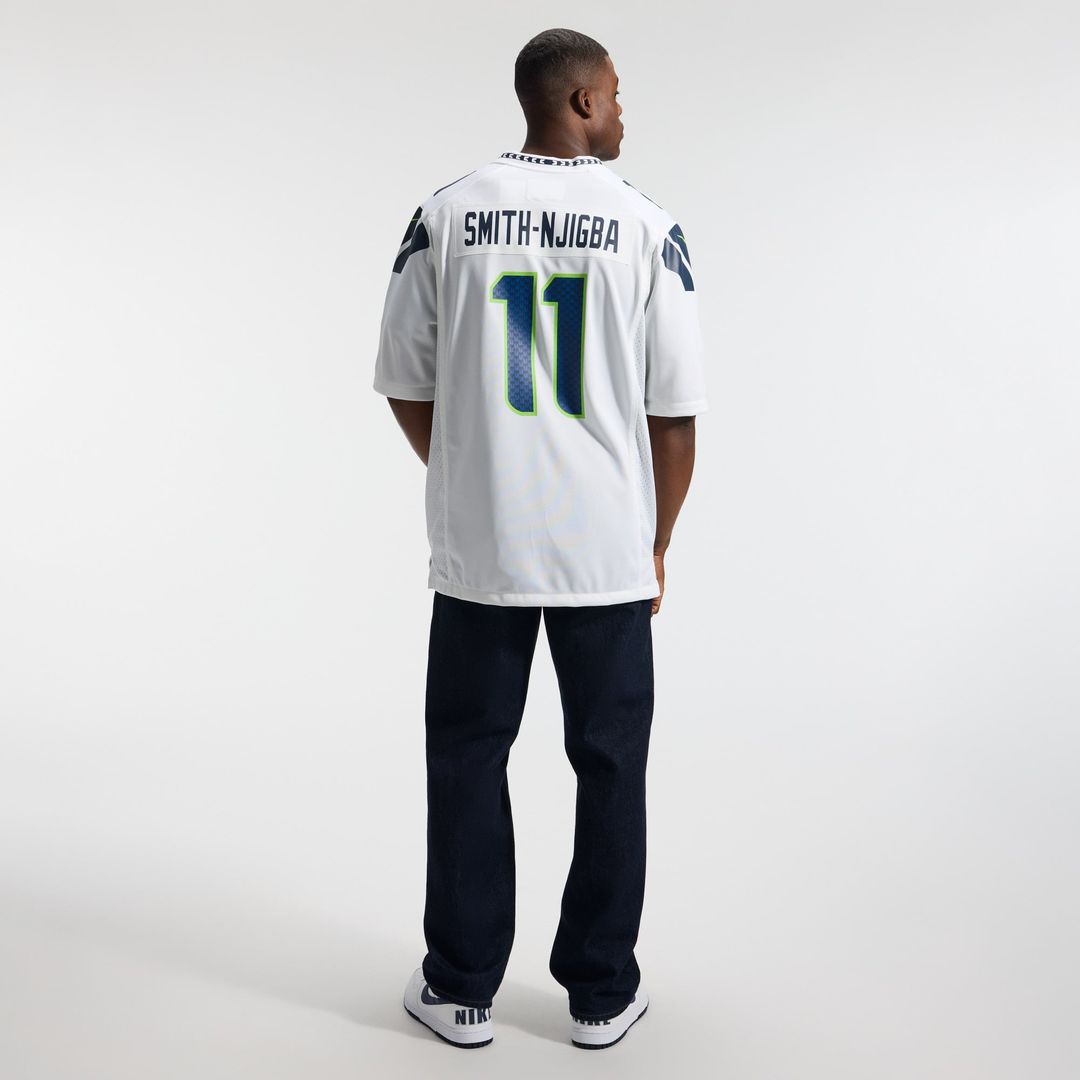 Jaxon Smith - Njigba Seattle Seahawks Throwback Player Game Jersey - Royal