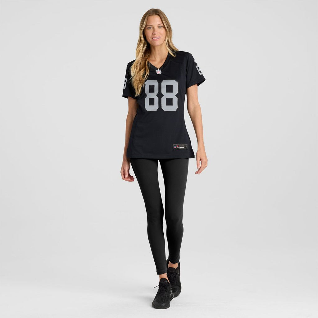 Justin Shorter Las Vegas Raiders Women's Team Game Jersey - Black